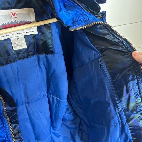 Vintage Obermeyer Ski Jacket Electric Blue Retro 80s/90s Women’s Size 10 Winter - Picture 8 of 10